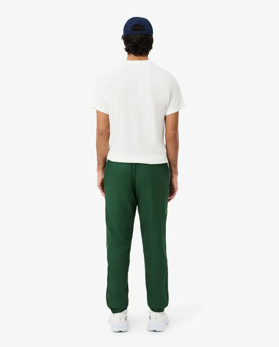 Мужские спортивные брюки из полиэстера Lacoste, Verde — фото 2