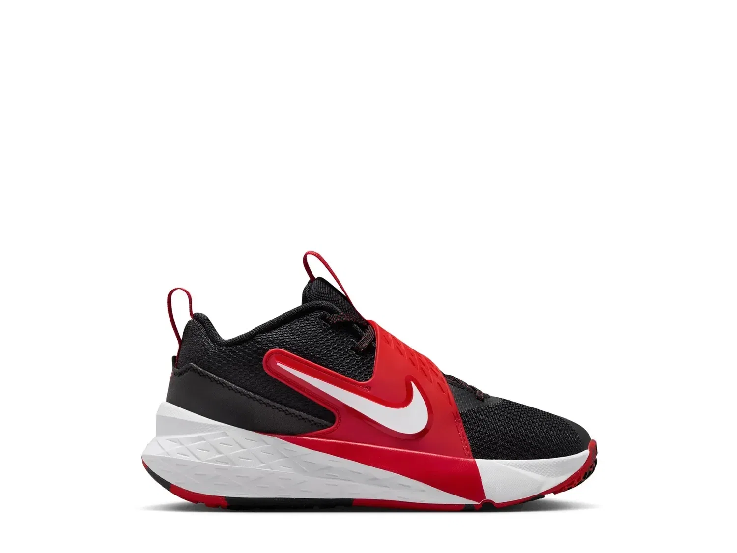 Кроссовки детские Nike Team Hustle D 12, Black/White