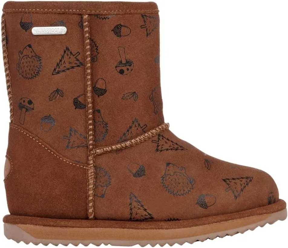 Детские ботинки для девочек Woodland Brumby Kids Boot EMU, Oak