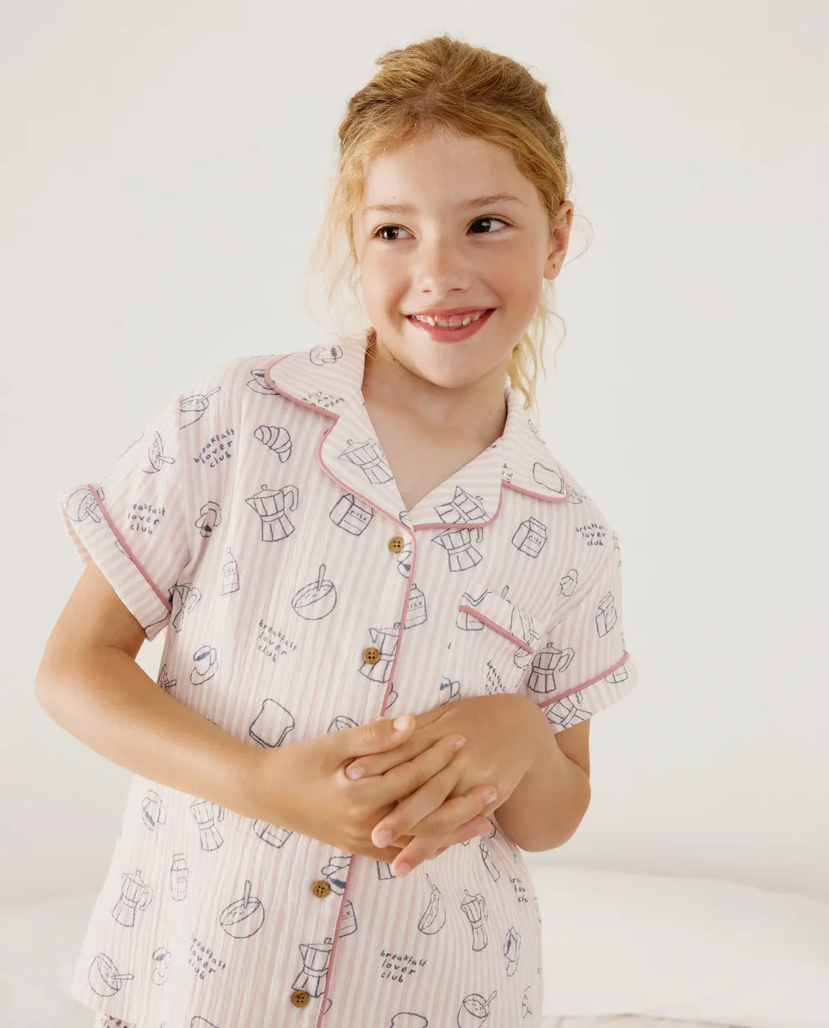 Детский комбинезон для девочек хлопковый Cotton Juice, Rosa — фото 2