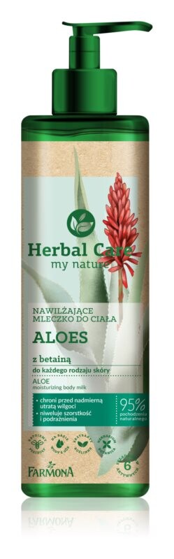 

Увлажняющее молочко для тела с алоэ вера Farmona Herbal Care Aloe