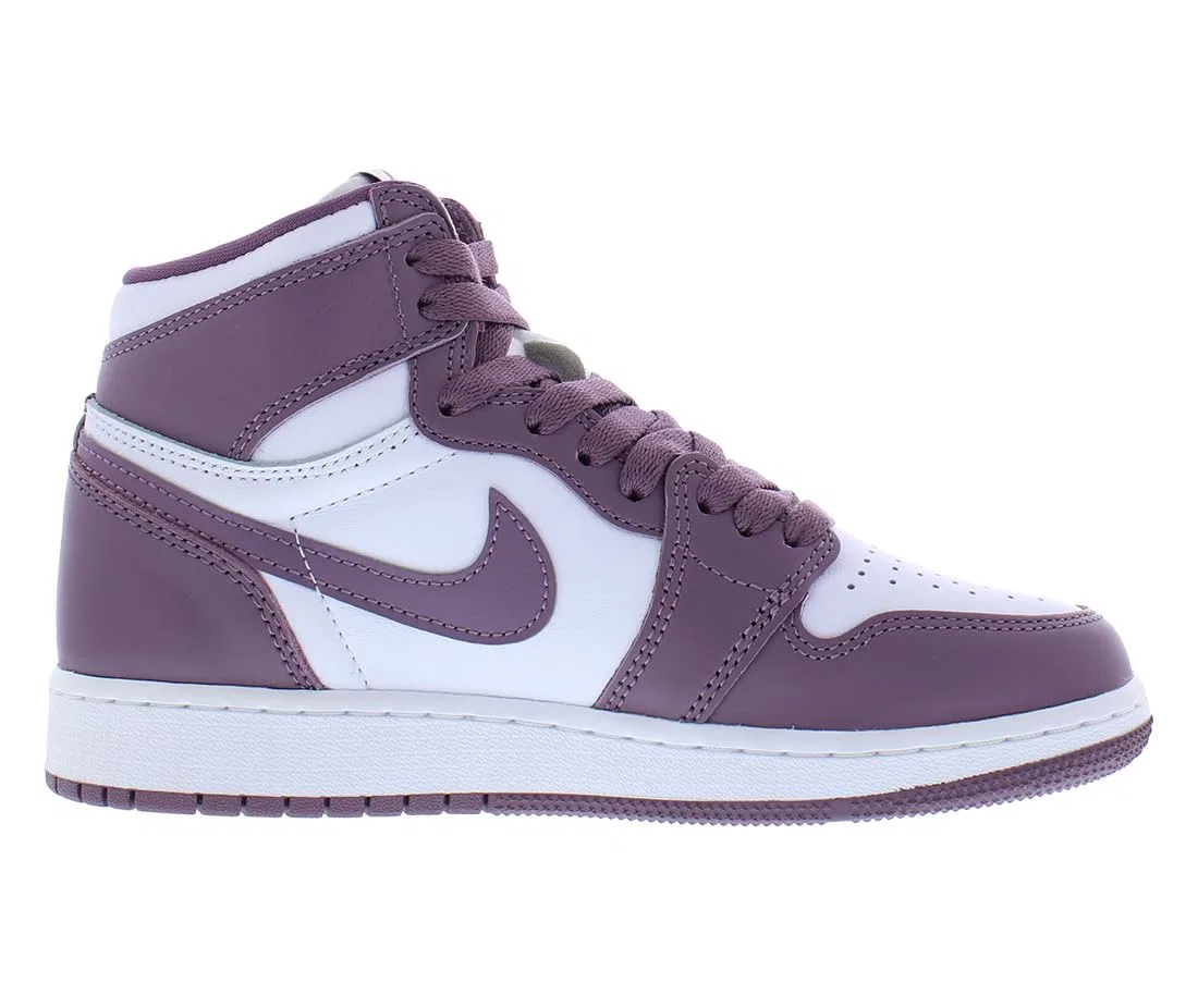 Детские кроссовки для мальчиков Nike Air Jordan 1 Retro High OG Spider-Man Across The Spider-Verse, Sky White Mauve — фото 2