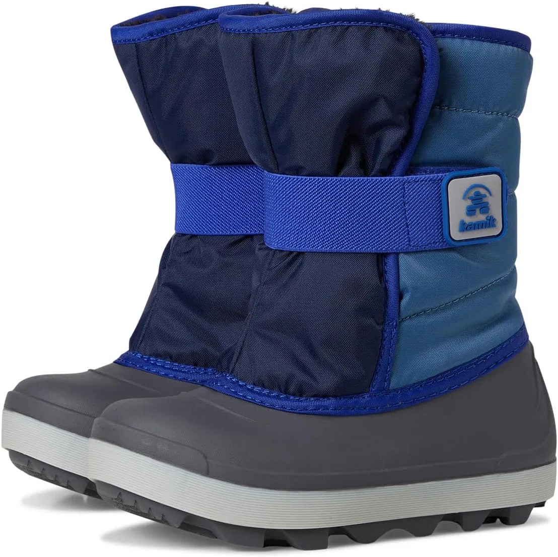 Детские зимние ботинки для мальчиков Snowbug7 Kamik, Navy/Blue