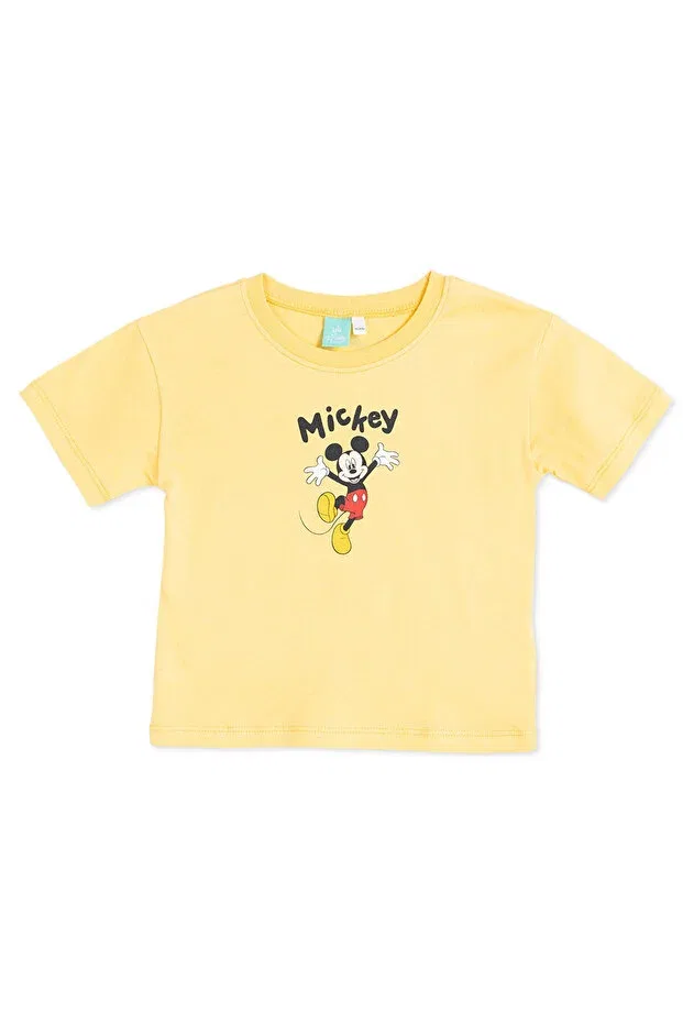 Детская футболка с принтом для мальчиков Disney, Yellow