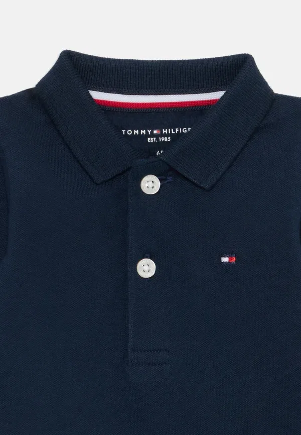 Комплект из поло и боди с длинным рукавом, хлопок Tommy Hilfiger, темно-синий — фото 3