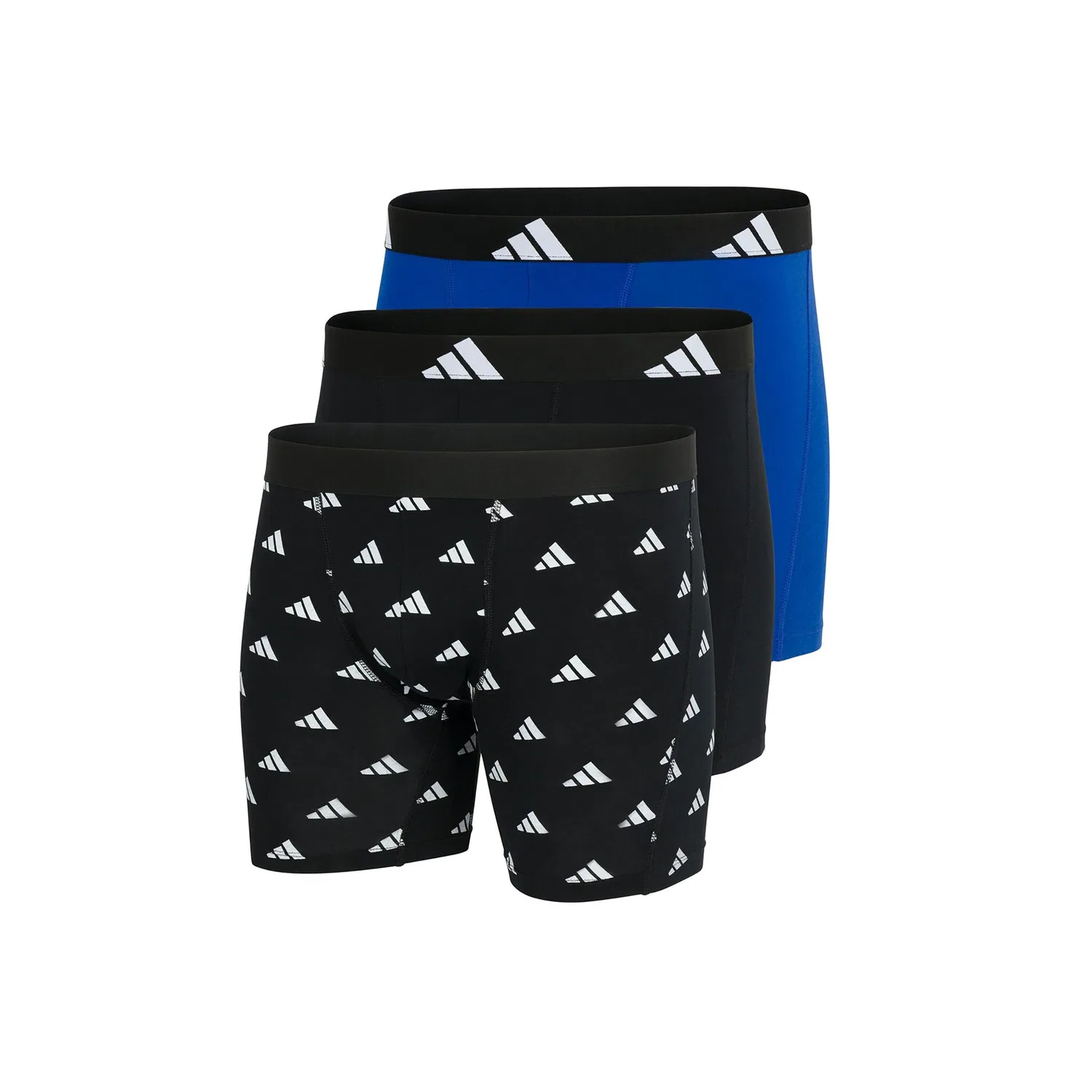 Мужские боксеры 3-пак Adidas Originals, Black/White/Blue