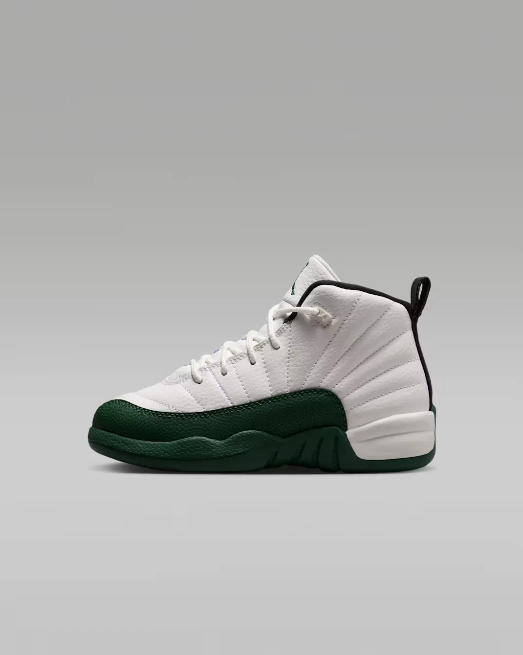 Детские кроссовки Jordan 12 Retro "Idols Become Rivals", Summit White/Fierce Purple/Fierce Purple/Gorge Green