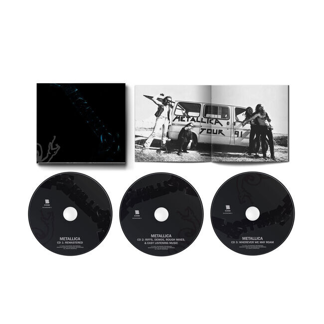 

CD-диск Metallica (The Black Album) Remastered, 3 шт