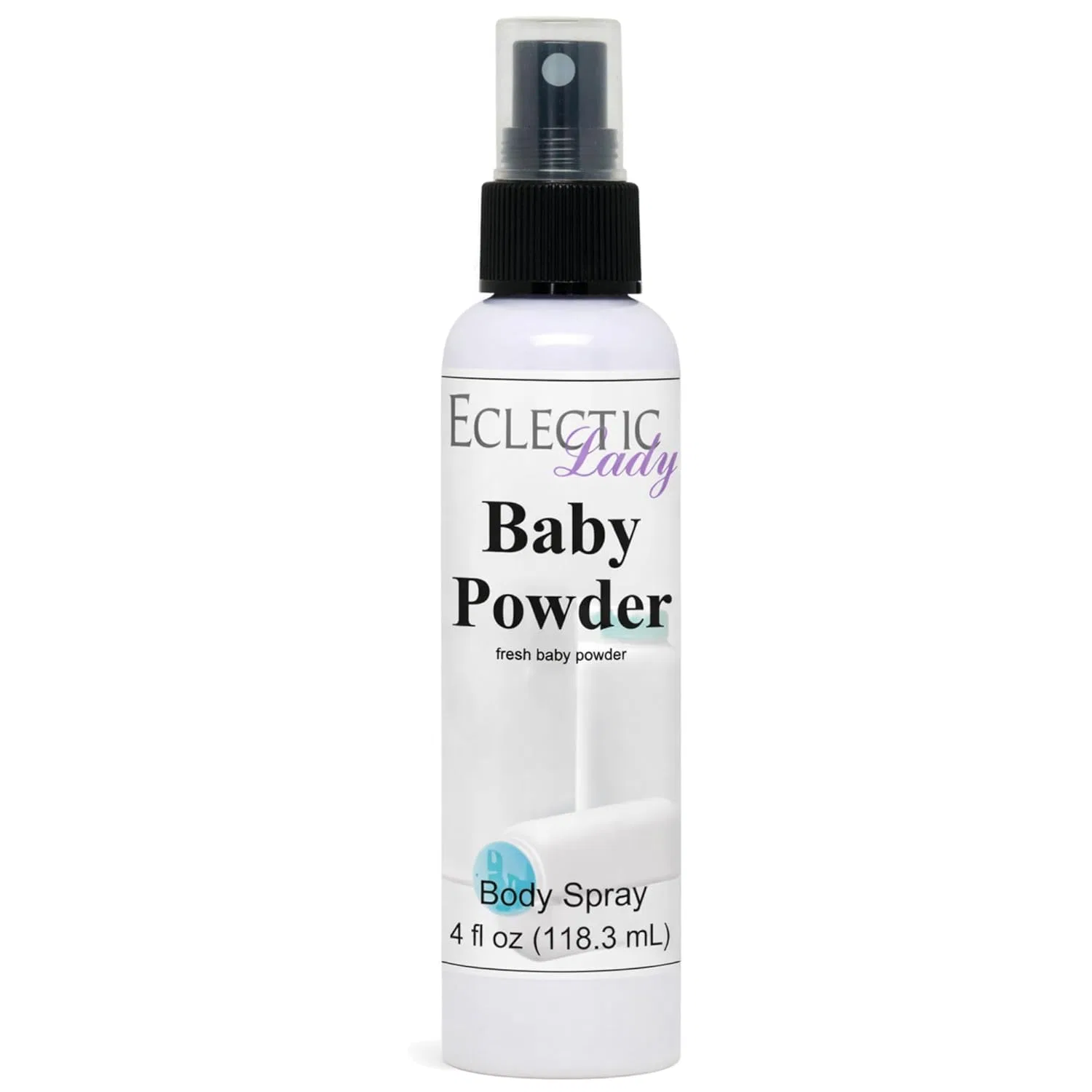 Спрей для тела Baby Powder Fragrance, Eclectic Lady, 118.3 мл