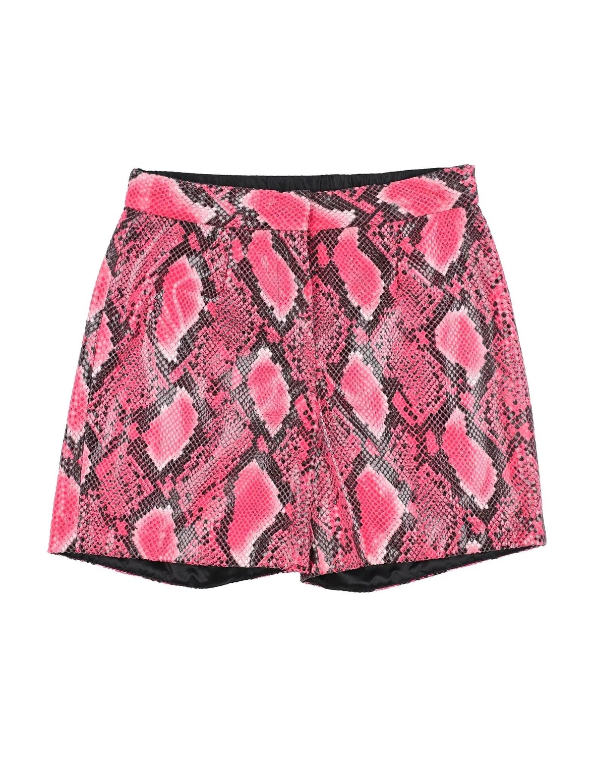 Подростковые шорты с змеиным принтом Dolce&Gabbana, фуксия
