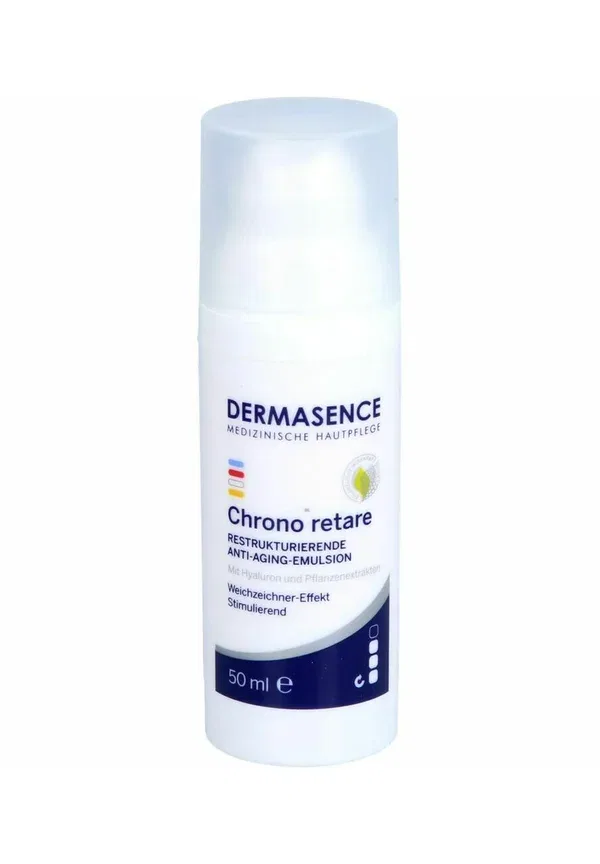 Anti-aging-Gesichtspflege Chrono Retare Restrukturierende антивозрастная эмульсия - сыворотка 50 мл Dermasence, белый