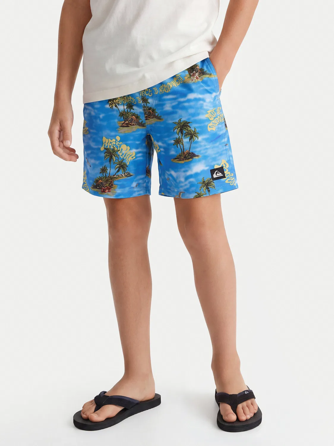 Плавки-шорты стандартного кроя для мальчика Everyday Quiksilver, синий