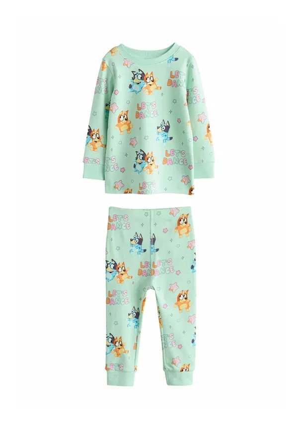 Пижамный комплект из 3 предметов, хлопок, Regular fit snuggle pyjamas 3 pack set Next, Blue/Yellow, синий/желтый — фото 4