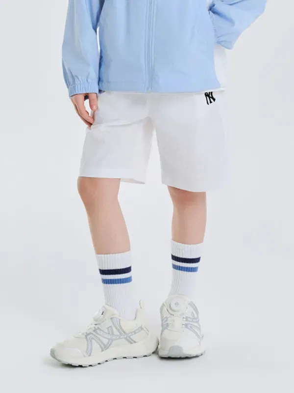 Шорты BASIC 5 Woven Pants, белый, Mlb Kids — фото 3