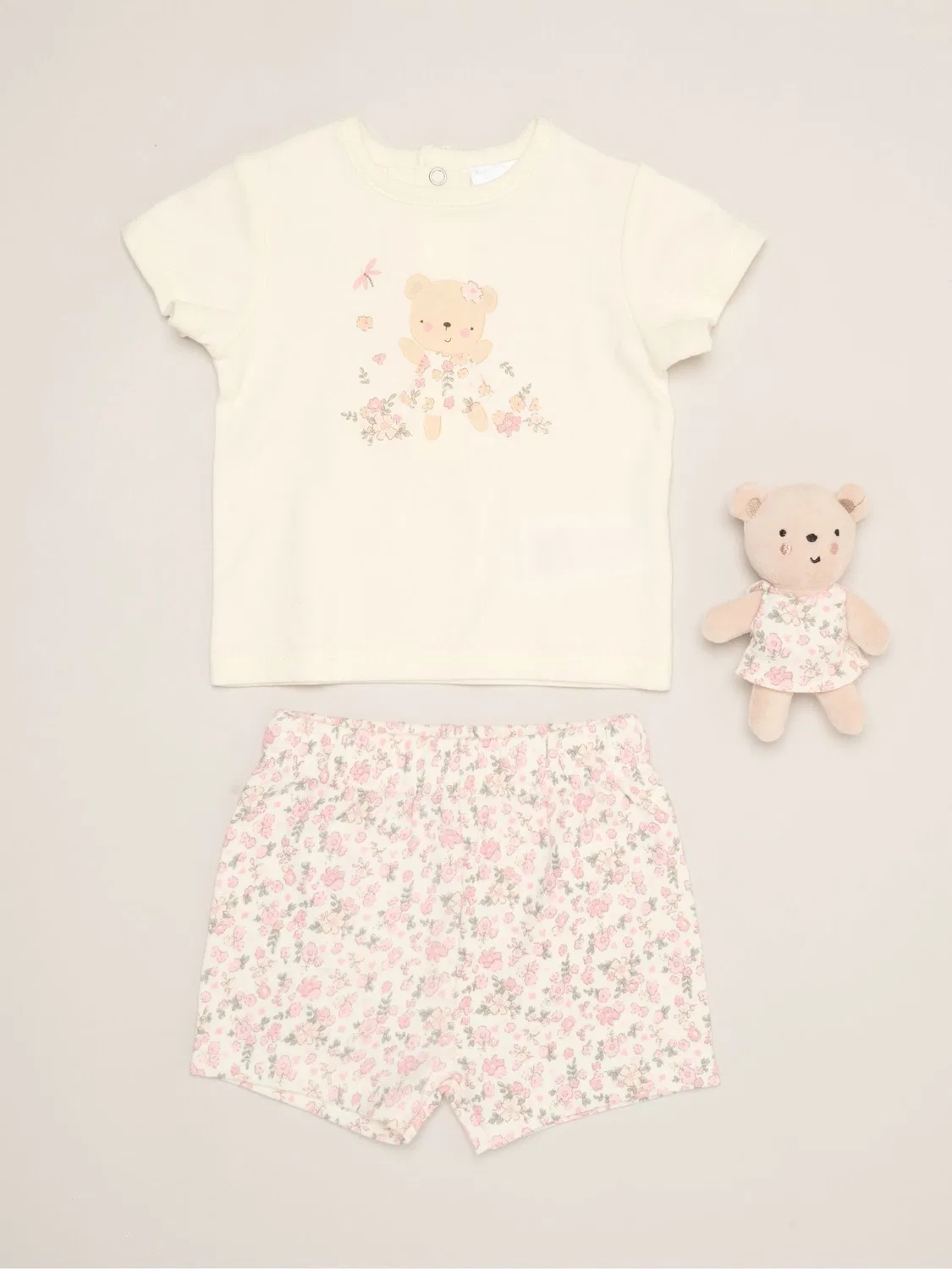 Комплект одежды с медвежонком Rock-A-Bye Baby Boutique, коричневый