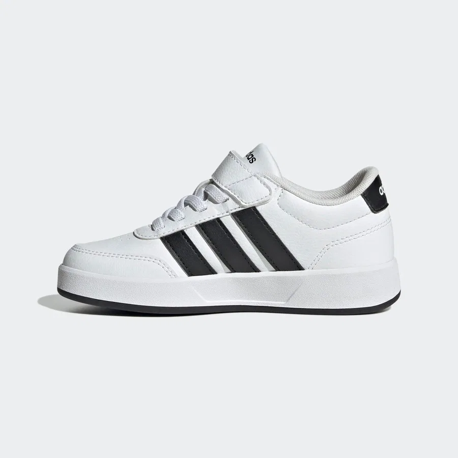 Детские спортивные кроссовки с закрытой пяткой Sportswear Breaknet 3.0 adidas, Бело-черный — фото 2