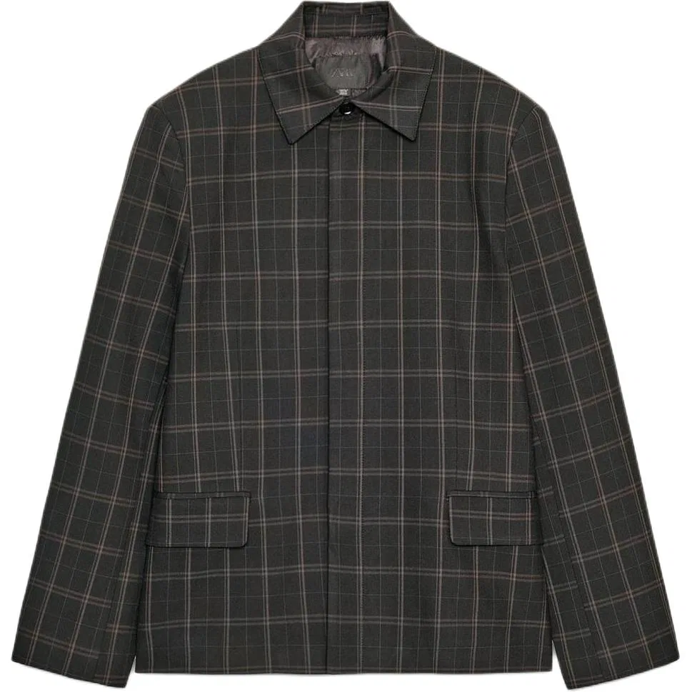 Женский деловой костюм Black/Brown ZARA