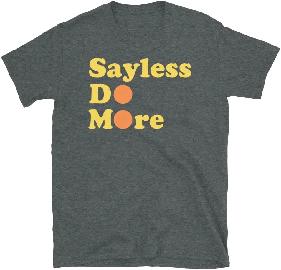 Мужская футболка с принтом Sayless Do More 64000, Dark Heather
