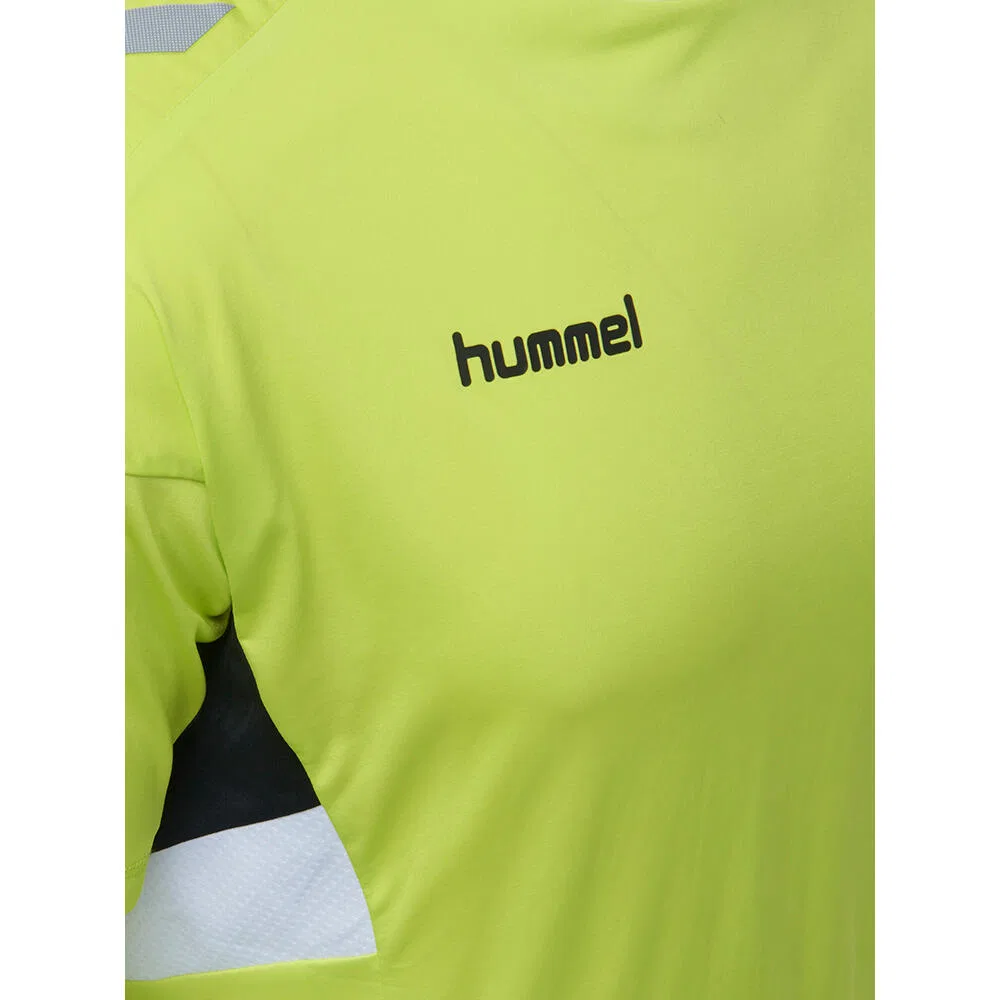 Детская футболка Hummel Tech Move, цвет Fluorescent Neon Yellow — фото 4