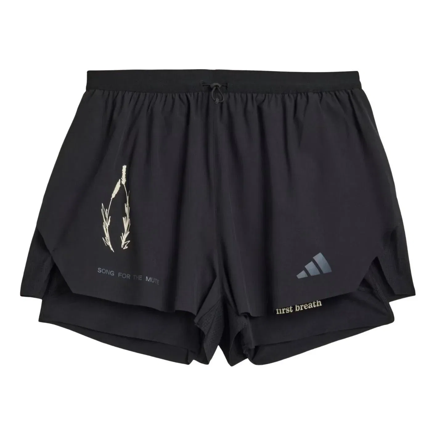 Женские шорты Song for the Mute 2-in-1 Shorts Asia Sizing 'Black' adidas, черный