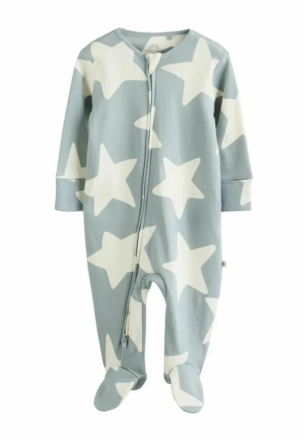 Комплект боди с длинным рукавом Regular fit Next, Green Star, зеленый — фото 2