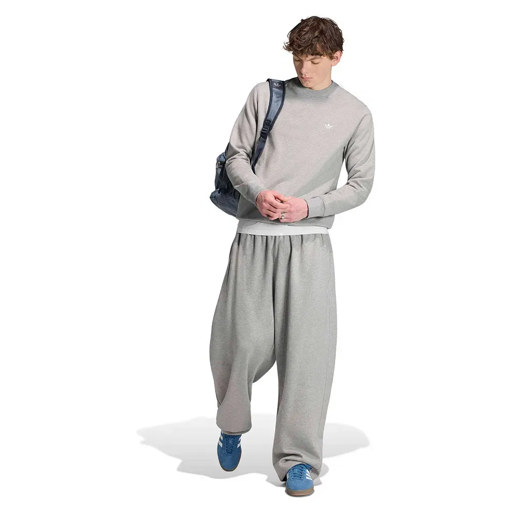 Свитшот Trefoil Essentials Crew Adidas Originals, серый — фото 4