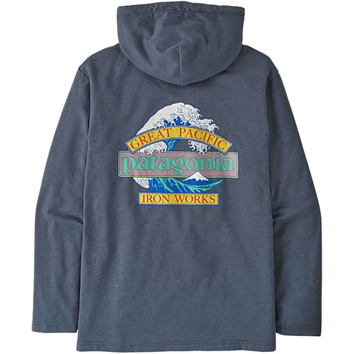 Мужской легкий худи с принтом Great Waves Wildrise Patagonia, New Navy