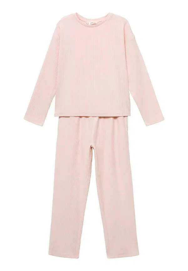 Пижамный комплект Mango Kids, розовый