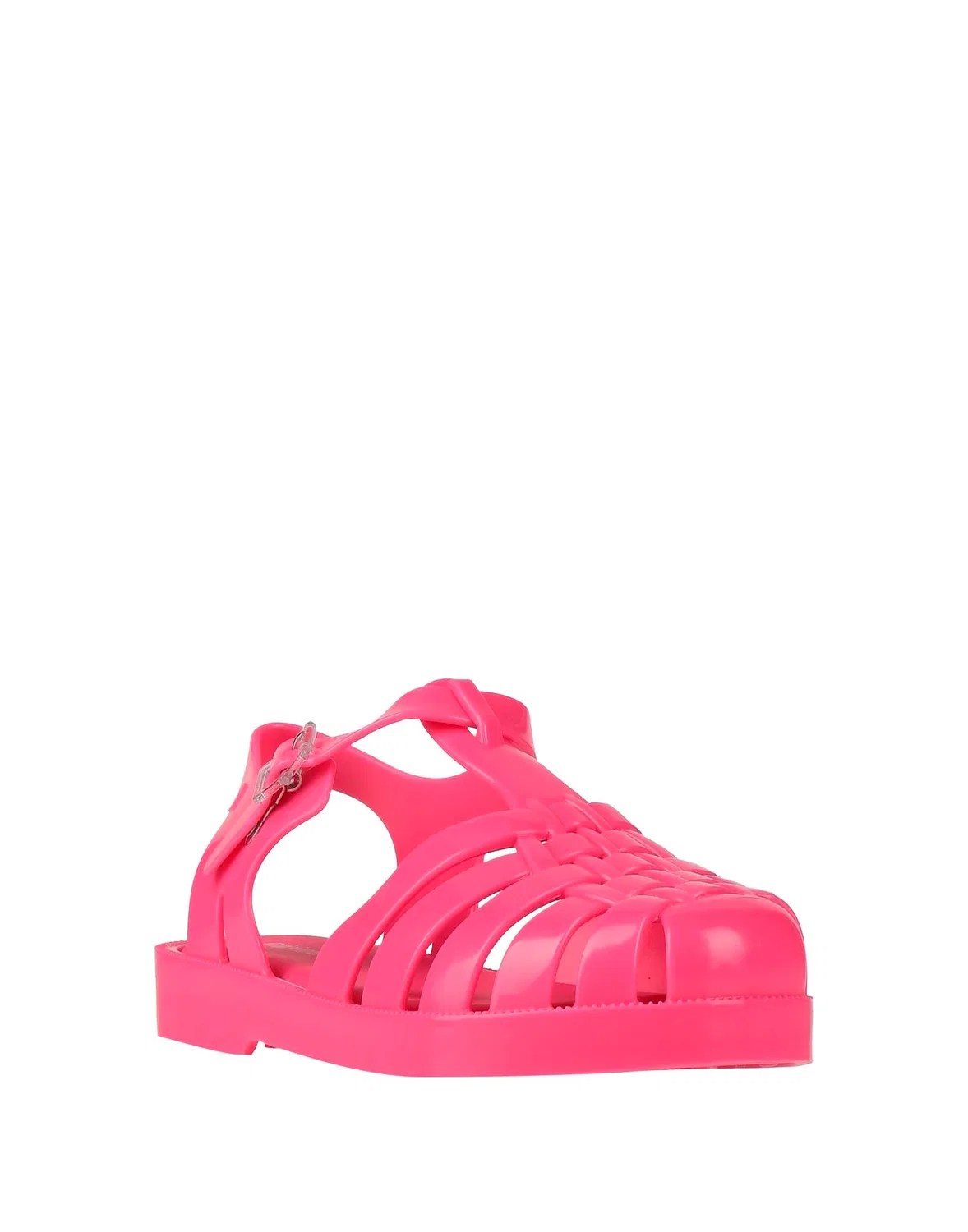 Детские сандалии-рыбачки для девочек резиновые Mini Melissa, фуксия — фото 2
