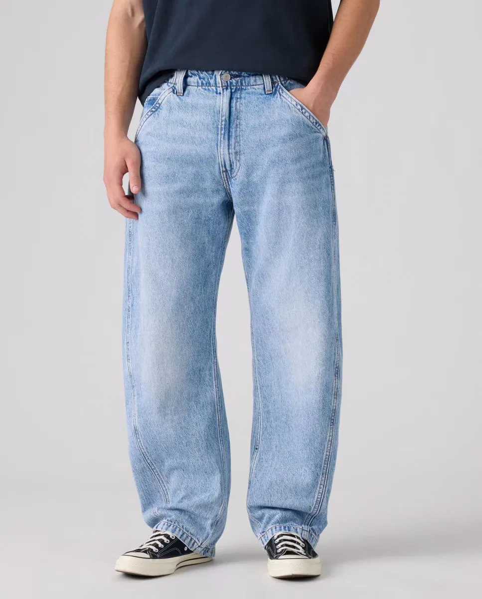 Мужское свободные джинсы, Vaquero Baggy Barrel, Levi's, голубой — фото 2