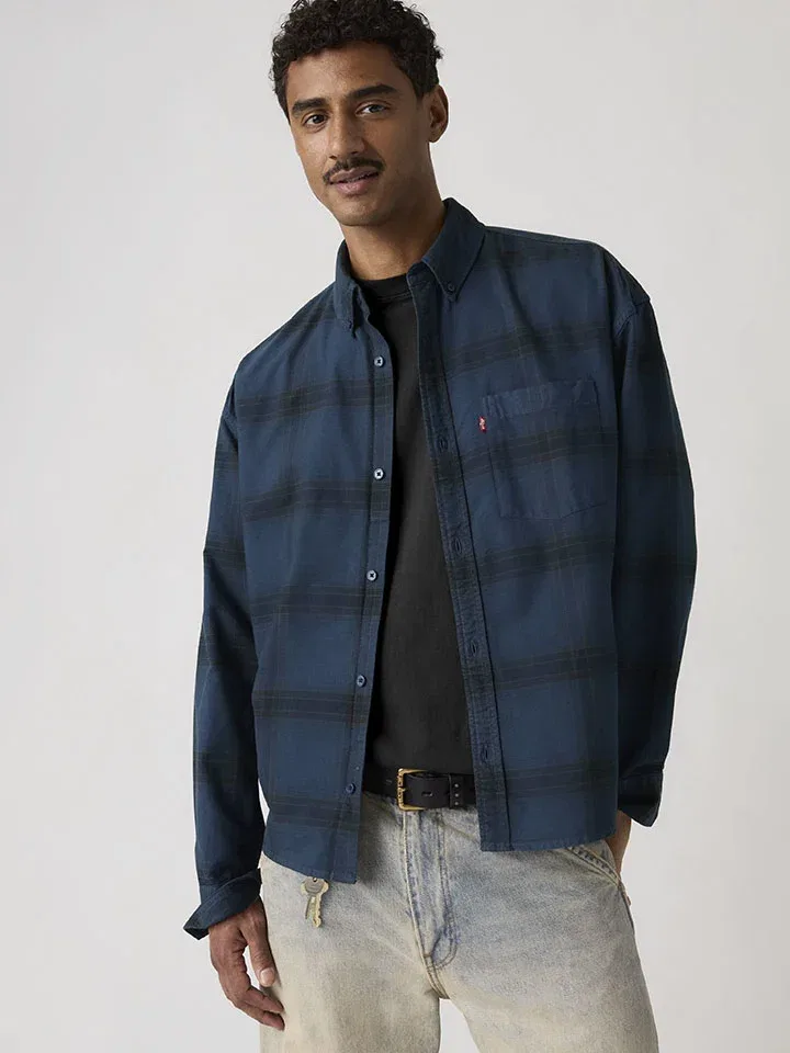 Рубашка свободного кроя Comfort Fit Levi'S, темно-синий