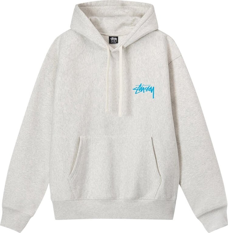 

Худи Stussy Dance Energy Hoodie 'Ash Heather', серый