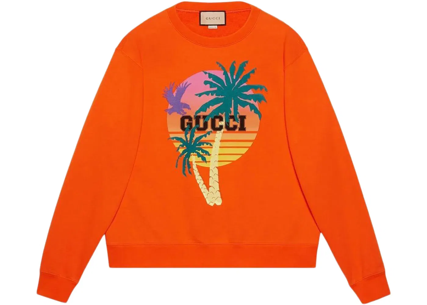 Мужской свитшот с принтом Love Parade Gucci, Orange