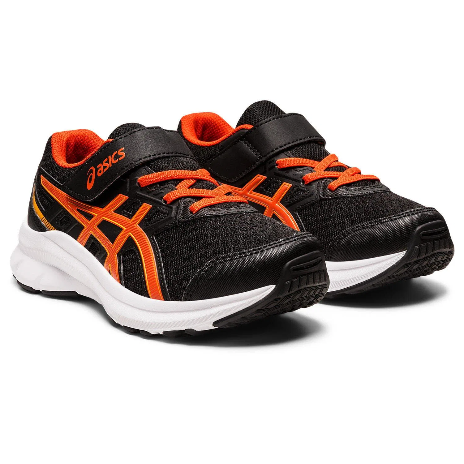 Детские мультиспортивные кроссовки Jolt 3 PS Asics, Schwarz Orange — фото 2