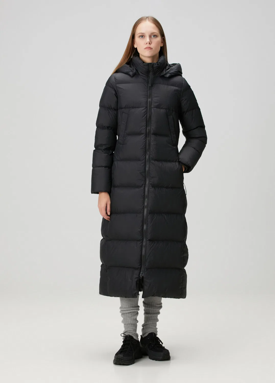 Пуховик с капюшоном Mystique Canada Goose, black