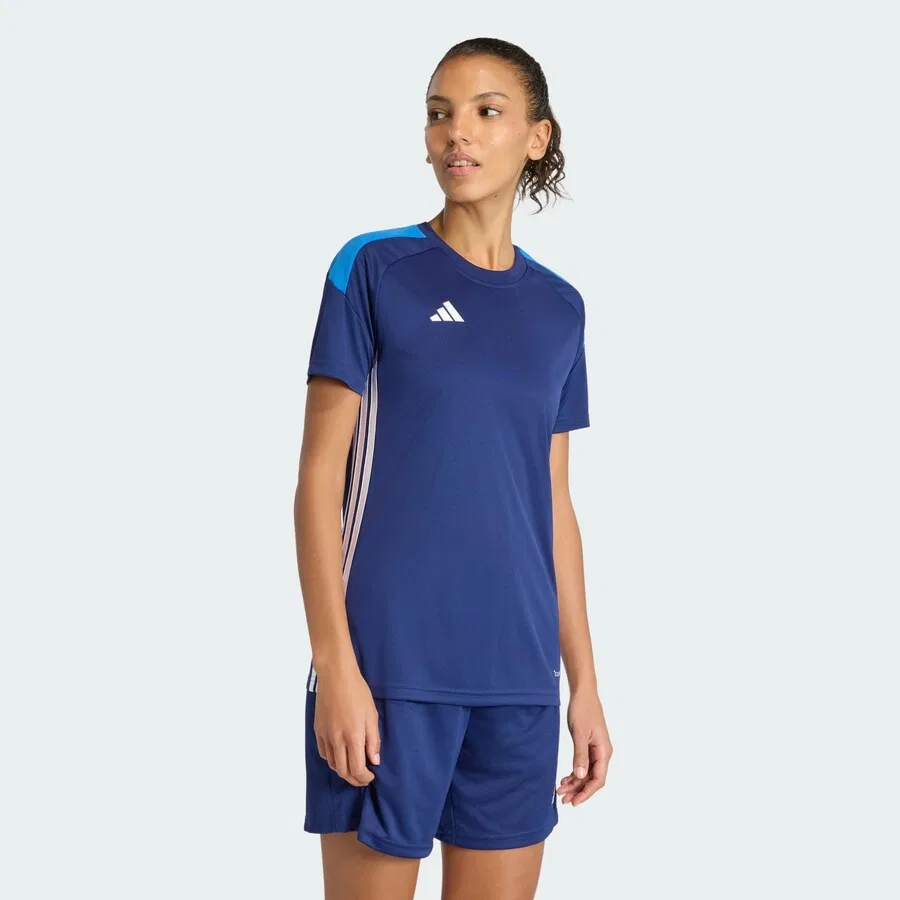 Спортивная футболка ADIDAS PERFORMANCE Performance Shirt в цветах Azure, Light Blue, Dark Blue — фото 2