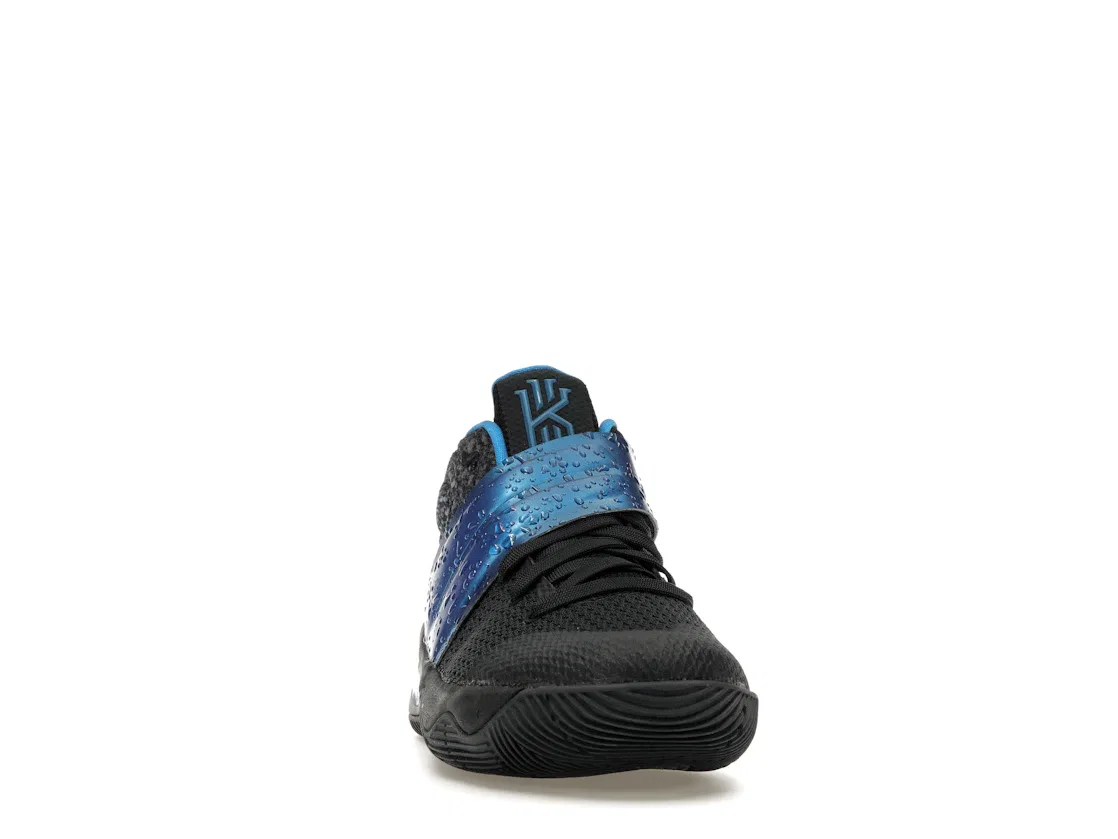 Детские кроссовки для баскетбола с высокой поддержкой Nike Kyrie 2 Nike, Black/Game Royal-Black — фото 2