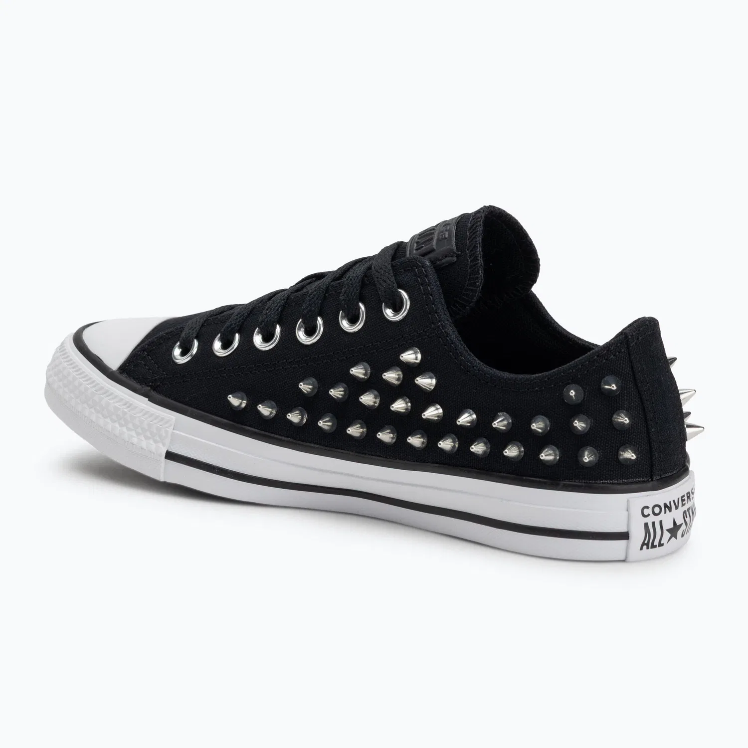 Детские кеды с принтом Chuck Taylor All Star Studded Converse, Schwarz — фото 3