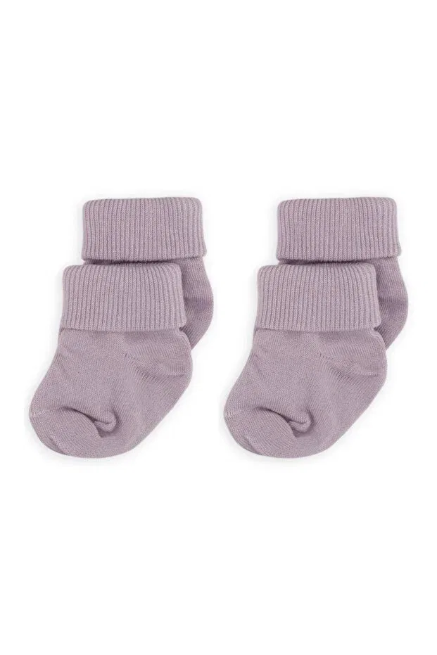 Детский комплект носков из бамбука Unisex Novibaby, Purple