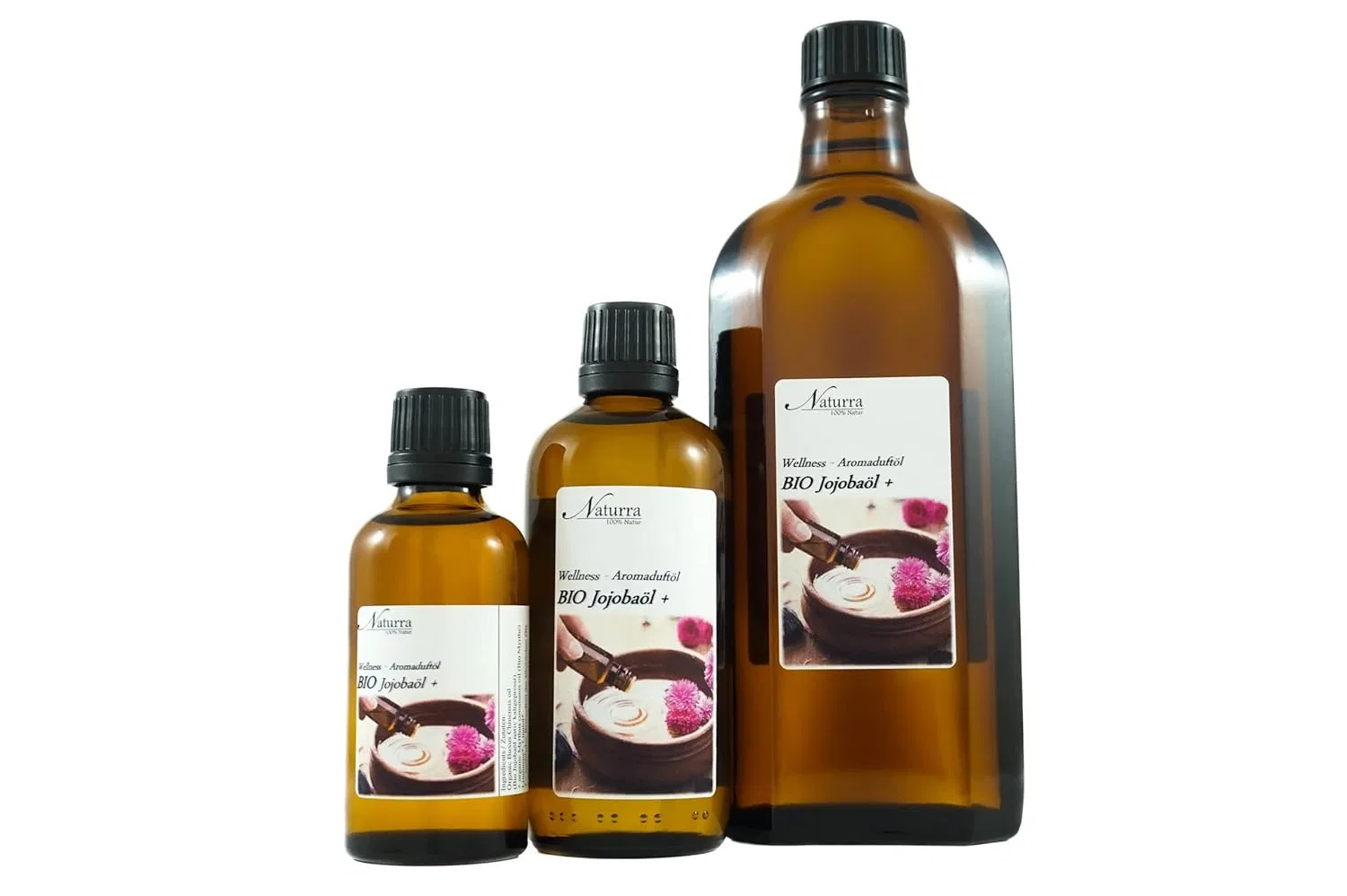 Масло для тела и волос Jojoba, 100 мл, Organic Premium, Naturra — фото 2