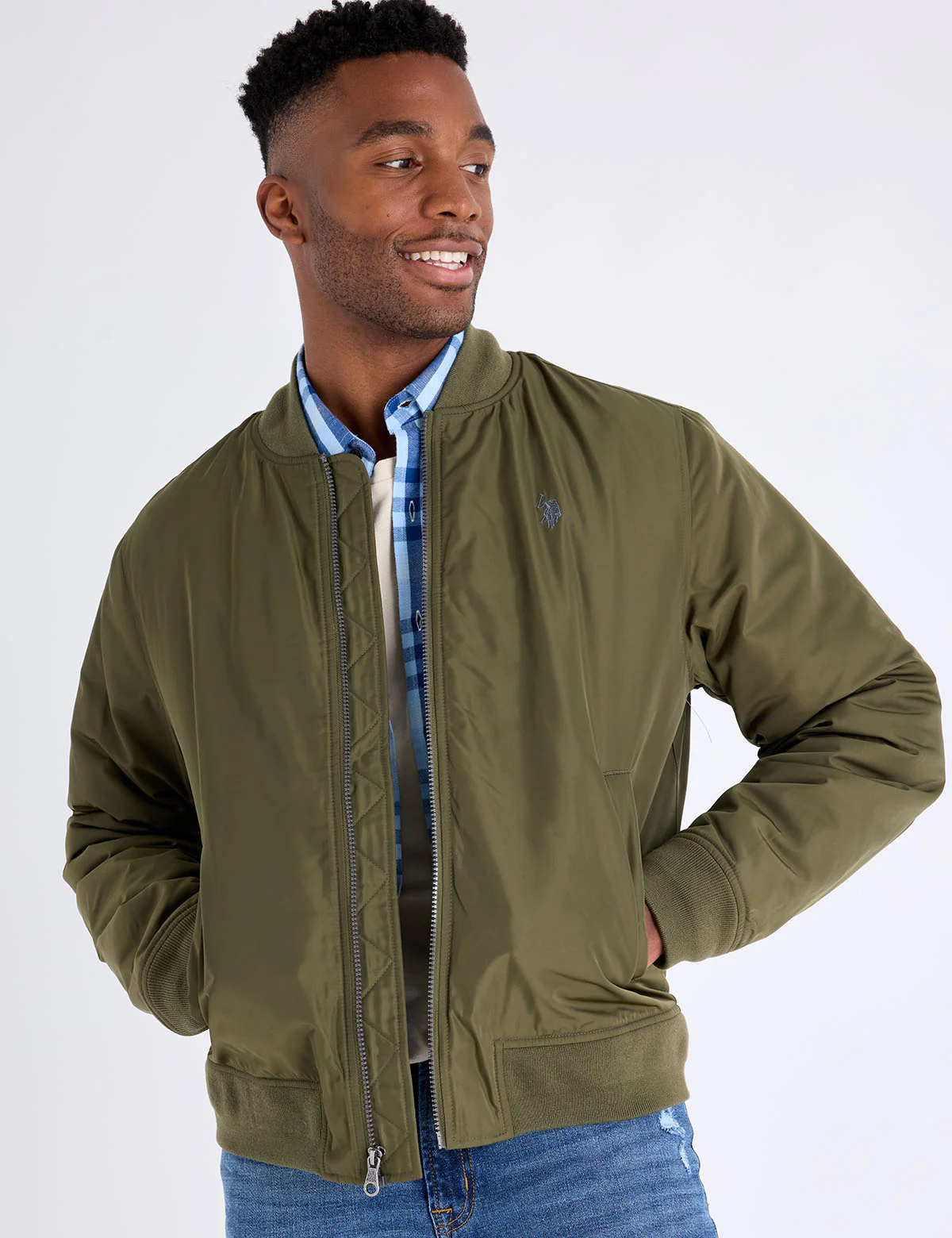 

Куртка U.S. Polo Assn Classic Lined, темно-зеленый