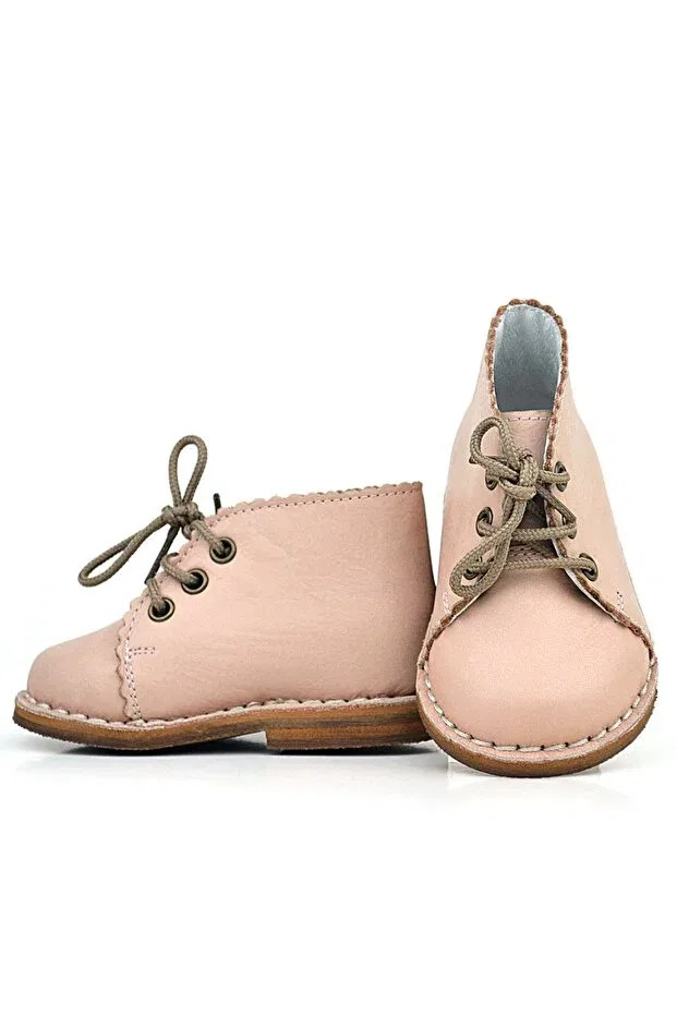 Детские ботинки для девочек кожаные Aslı Türkoğlu, Powder Pink