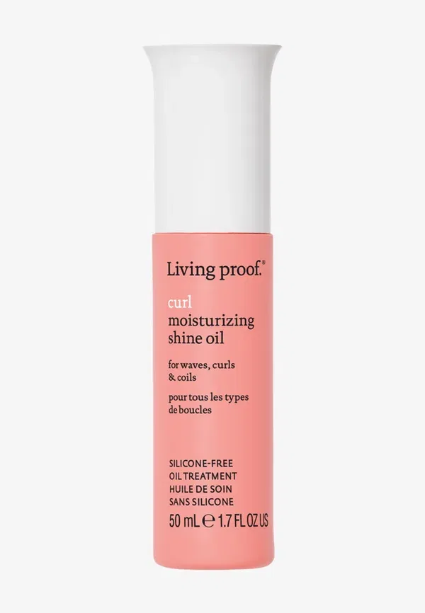 Увлажняющее масло для блеска губ Lip Curl 50 мл - масло для волос Living Proof