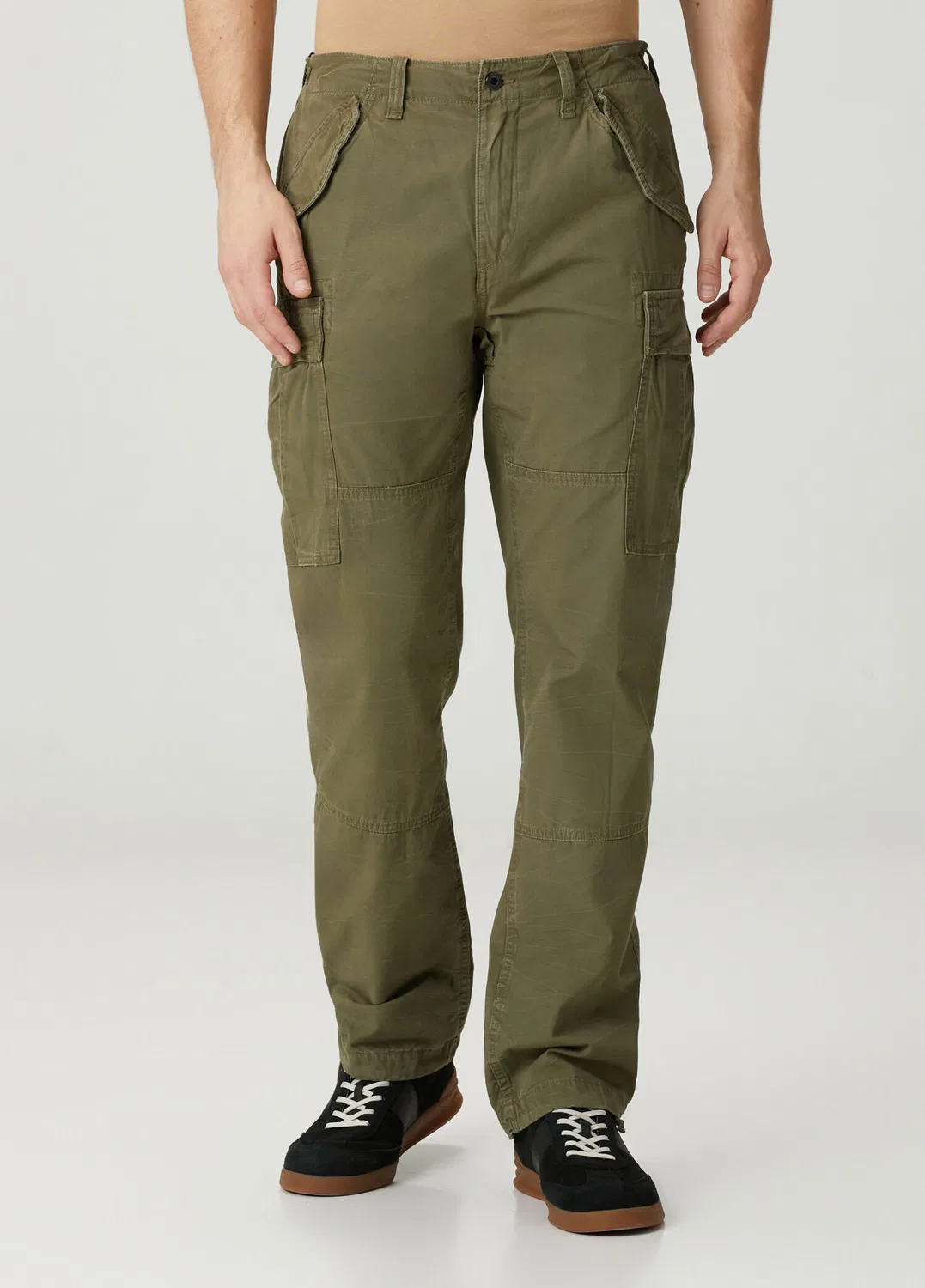 Брюки карго Polo Ralph Lauren, green — фото 2