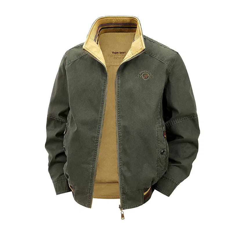 Детская куртка с воротником-стойкой JEEP SPIRIT, Olive/Khaki