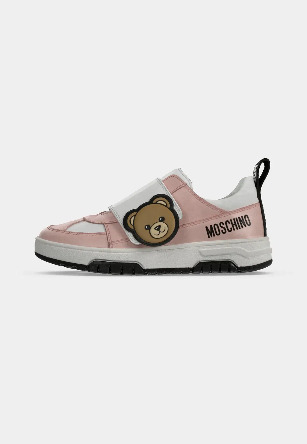 Унисекс - кроссовки Moschino, Pink/White/Black — фото 2