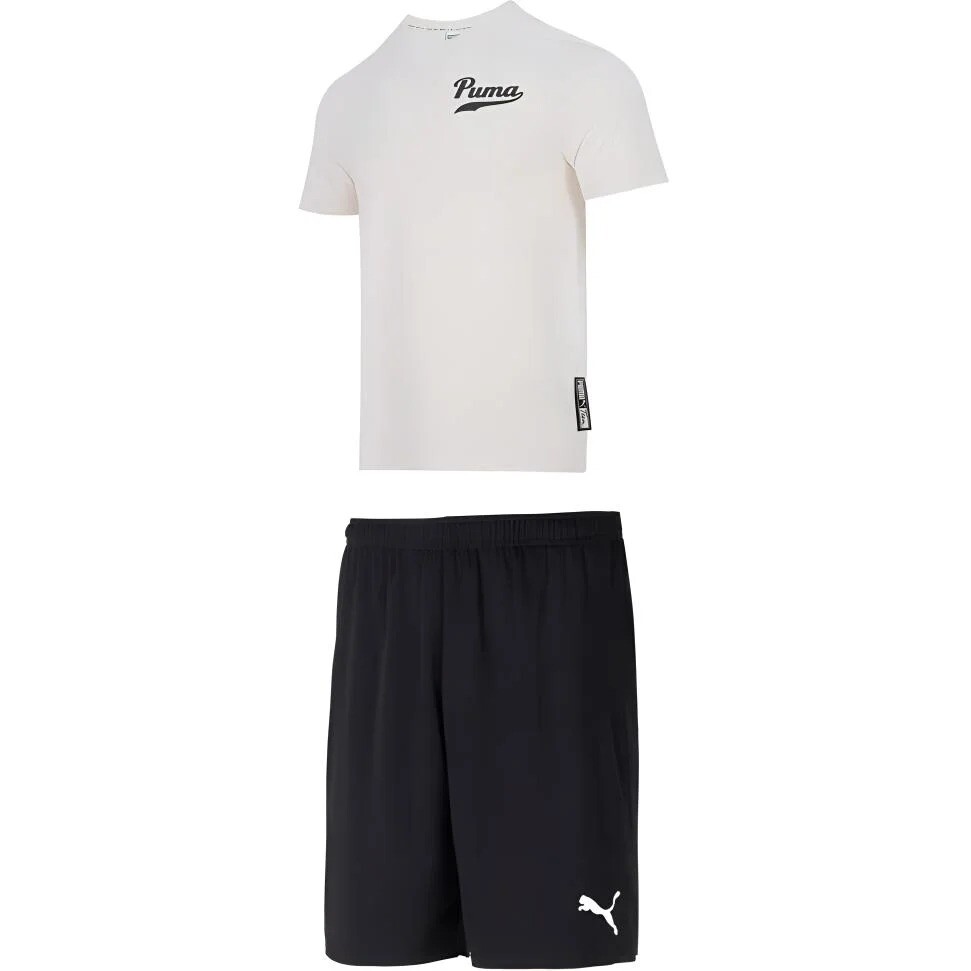 

Повседневный спортивный мужской костюм Puma, белый