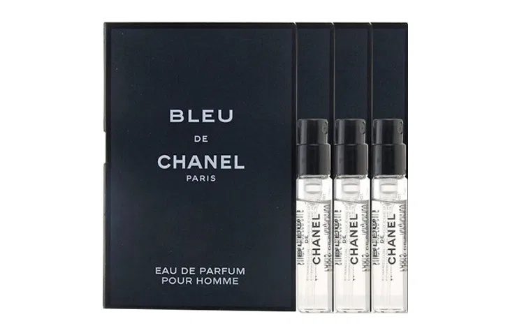 Мужской набор пробников парфюма Bleu de Chanel, 1.5 мл x 5, CHANEL, Cerulean — фото 4