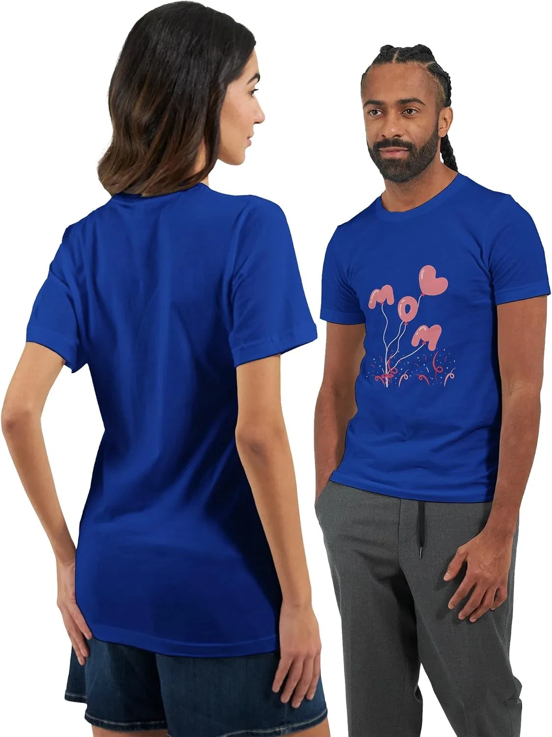 Женская футболка с круглым вырезом Crew Neck, True Royal — фото 4