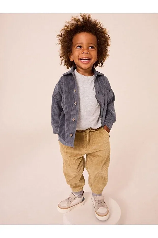 Детский комплект из рубашки и спортивного костюма с длинным рукавом Next Baby, Multicolor